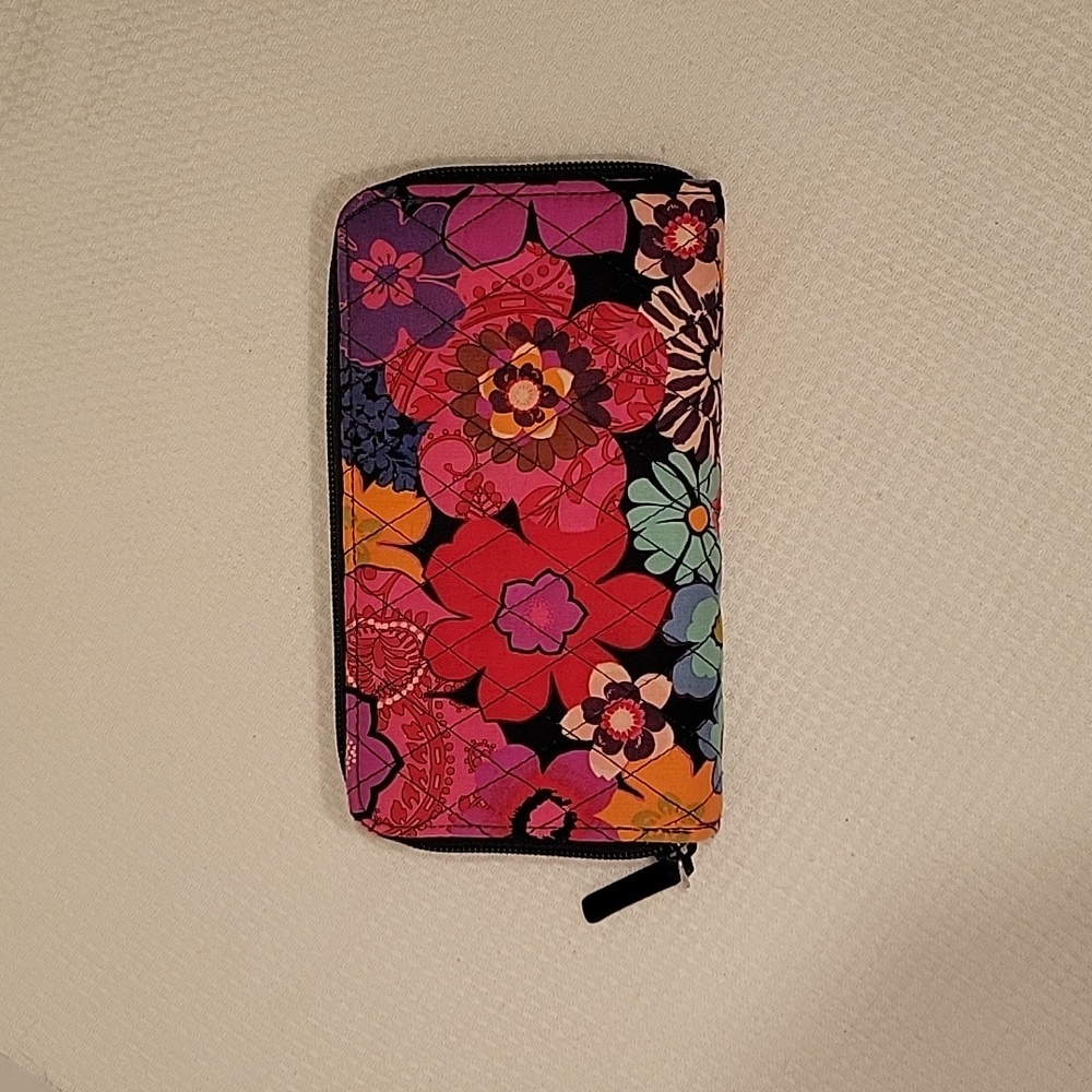 Vera Bradley Floral Quilted Wallet